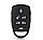 Силіконовий чохол для ключа Kia VQ 2006-2014 Sedona для Hyundai 6 кнопковий, фото 2