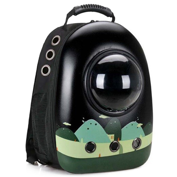 Рюкзак для перенесення котів та собак з ілюмінатором CosmoPet Пагорби, фото 1