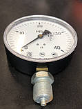 МТП-100, МП3-У, Манометр загальнотехнічний 400 кгс/см2 (40МПа,40000кПа) Ф100 мм М20*1,5 радіальний (ссор-НОВНІ!), фото 8