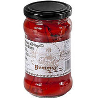 Консервированный перец Пикильо Benimar Pimientos Del Piquillo Enteros Extra 300г/225г Испания