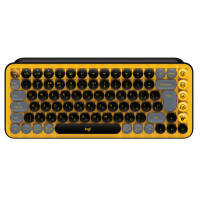 Клавиатура Logitech POP Keys Wireless Mechanical Keyboard UA Blast Yellow (920-010735)