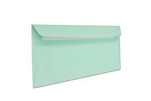 Конверт DL 110*220мм скл., м'ятний 80г/м (500)