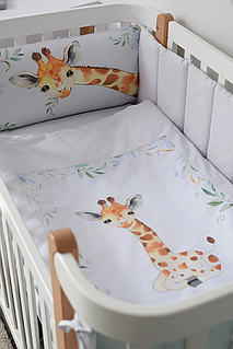 Постільний комплект Veres Giraffe New на 6 предметів