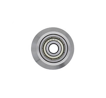 Ролик V-подібний для роликової каретки профілю серії 20 V-Slot D=24 mm (з нержавіючої сталі), фото 3