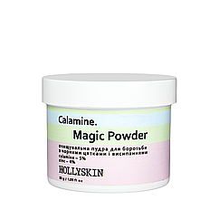 Пудра від чорних цяток на обличчі Hollyskin Calamine Magic Powder 30 g