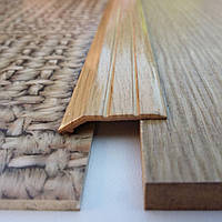 Поріжок перепад до 5 мм різнорівневий АП 007 "під дерево" Дуб (фарбований), 2.7 м