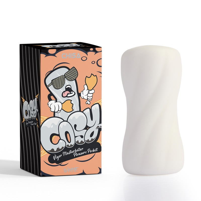 Мастурбатор для чоловіків білий Vigor Masturbator Pleasure Pocket | Promax, фото 1