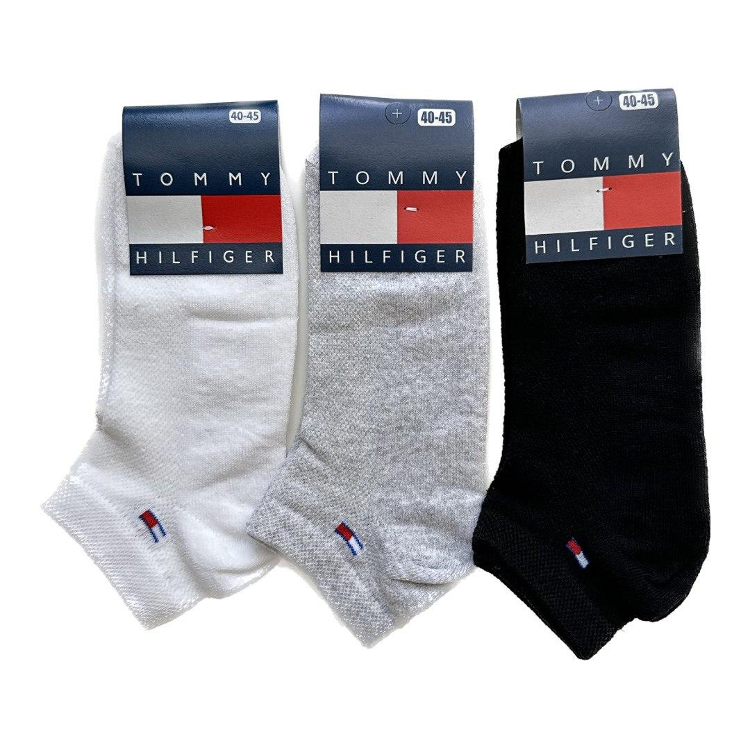 Чоловічі шкарпетки сітка короткі Tommy Hilfiger (набір із 12 пар)