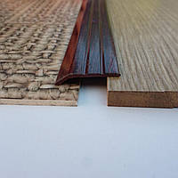 Поріжок перепад до 5 мм різнорівневий АП 007 "під дерево" Махагон (фарбований), 2.7 м