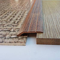 Поріжок перепад до 5 мм різнорівневий АП 007 "під дерево" Слива (фарбований), 2.7 м