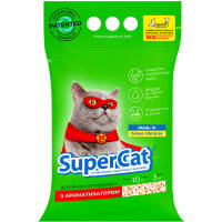 Наповнювач для туалету Super Cat Деревний вбирний з ароматизатором 3 кг (5 л) (3551)