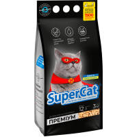 Наполнитель для туалета Super Cat Премиум Деревянный впитывающий 3 кг (4 л) (3547)