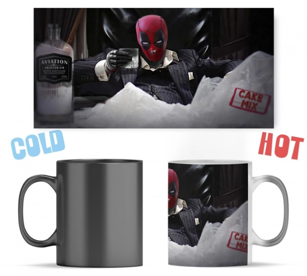 Чашка Хамелеон Deadpool 3 (Дедпул 3) ABC