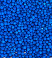 Пенопластовые шарики 2-4 мм (1 литр) Синий