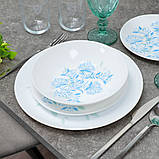 Столовий сервіз DIWALI FRESCURA TURQUOISE 46 предметів 6перс Q7823, фото 2