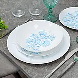 Столовий сервіз DIWALI FRESCURA TURQUOISE 46 предметів 6перс Q7823, фото 5