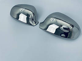 Накладки на дзеркала (2 шт., нерж.) - Volkswagen Golf 5