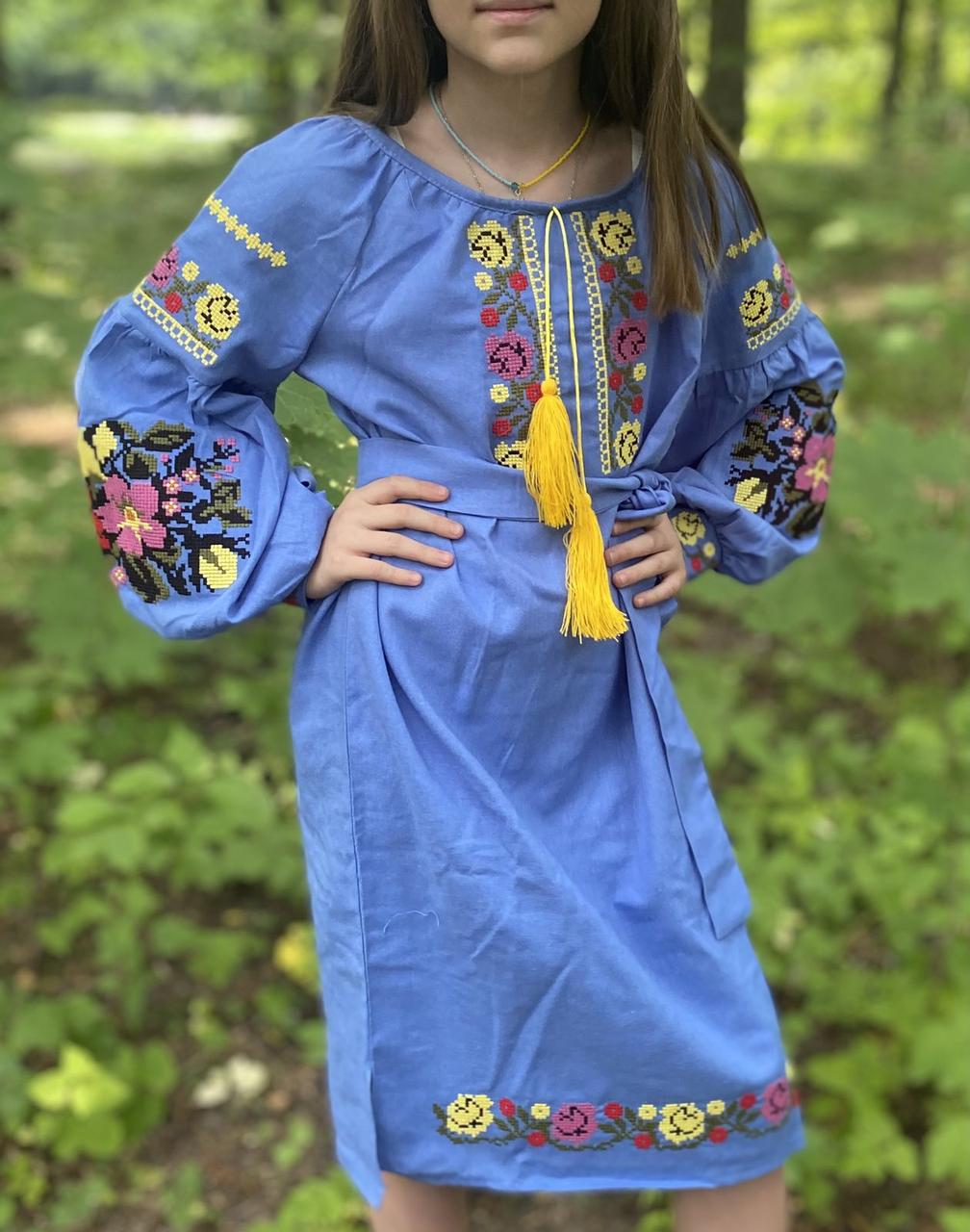 Сукня для дівчинки "Мар"янка" 122-152 зріст, фото 1