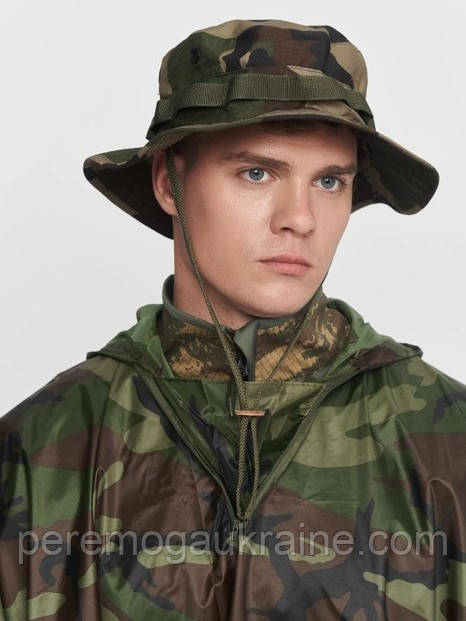 Панама армійська камуфляж розмір універсальний CAMO Mil-Tec Sturm (12323024)