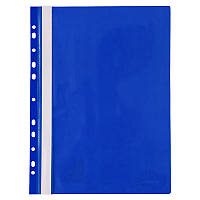 Швидкозшивач з перфорацією для реєстраторів Axent (A4, до 50 аркушів, синій) 1304-01-A