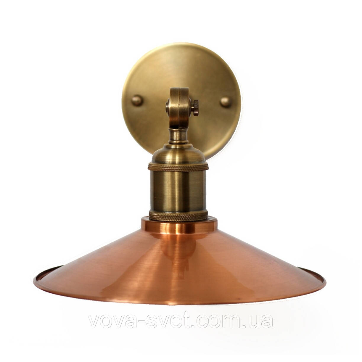 Настенно-потолочный светильник купол Loft Steampunk [ on Wall Ceiling Copper ] - фото 2 - id-p321323804