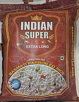 Рис басматі індійський пропарений Indian Super Extra Long 5 кг