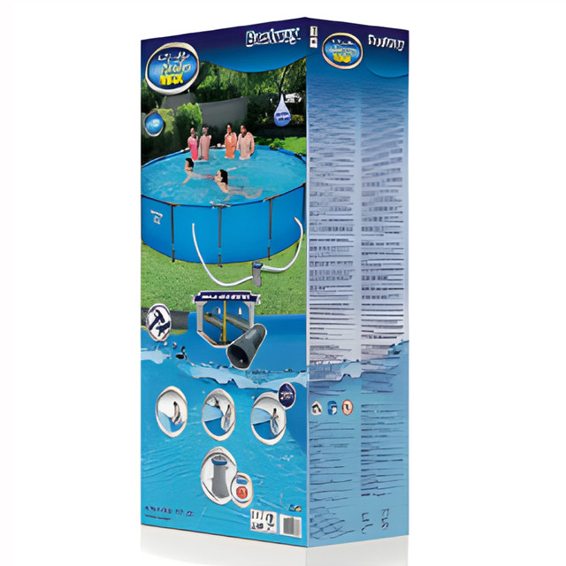 Каркасный Большой Бассейн,Каркасный Бассейн с Фильтром 427х84 См ...