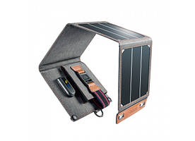 Портативна сонячна зарядка для телефону і ноутбука 14W alt-14 портативна сонячна батарея
