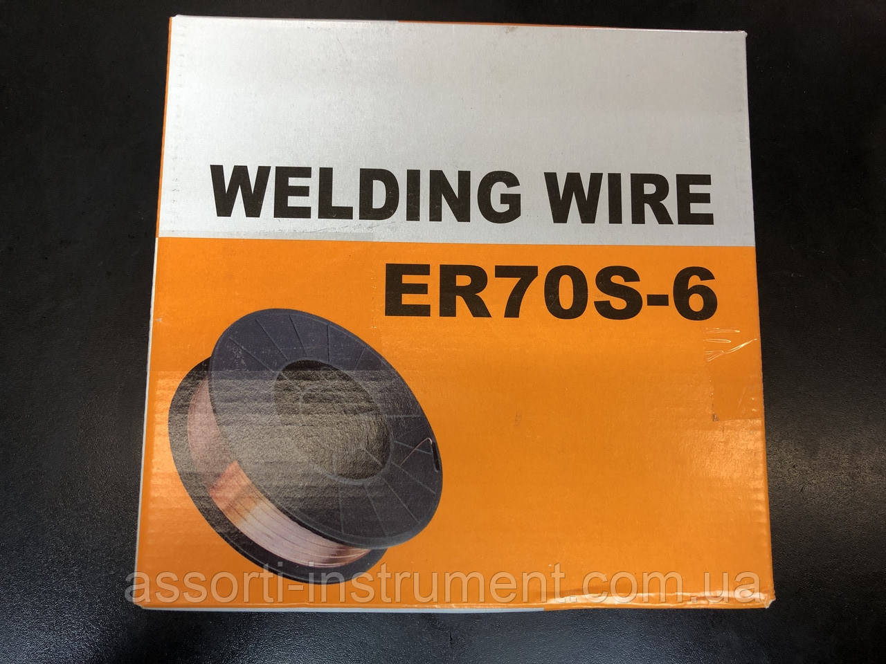 Дріт зварювальний обміднений WELDING WIRE Ф0,8 мм 5 кг (виробництва Китай)