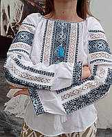 Вышиванка женская,"Оксана", размеры 44-60.