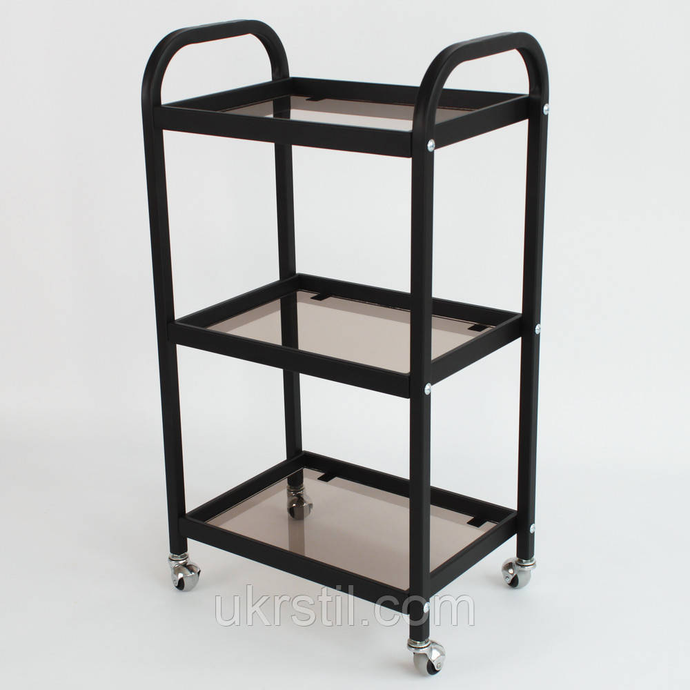 Косметологічний візок R-20 black, фото 1