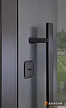 Вхідні двері з терморозривом модель Ufo Black комплектація COTTAGE, фото 5