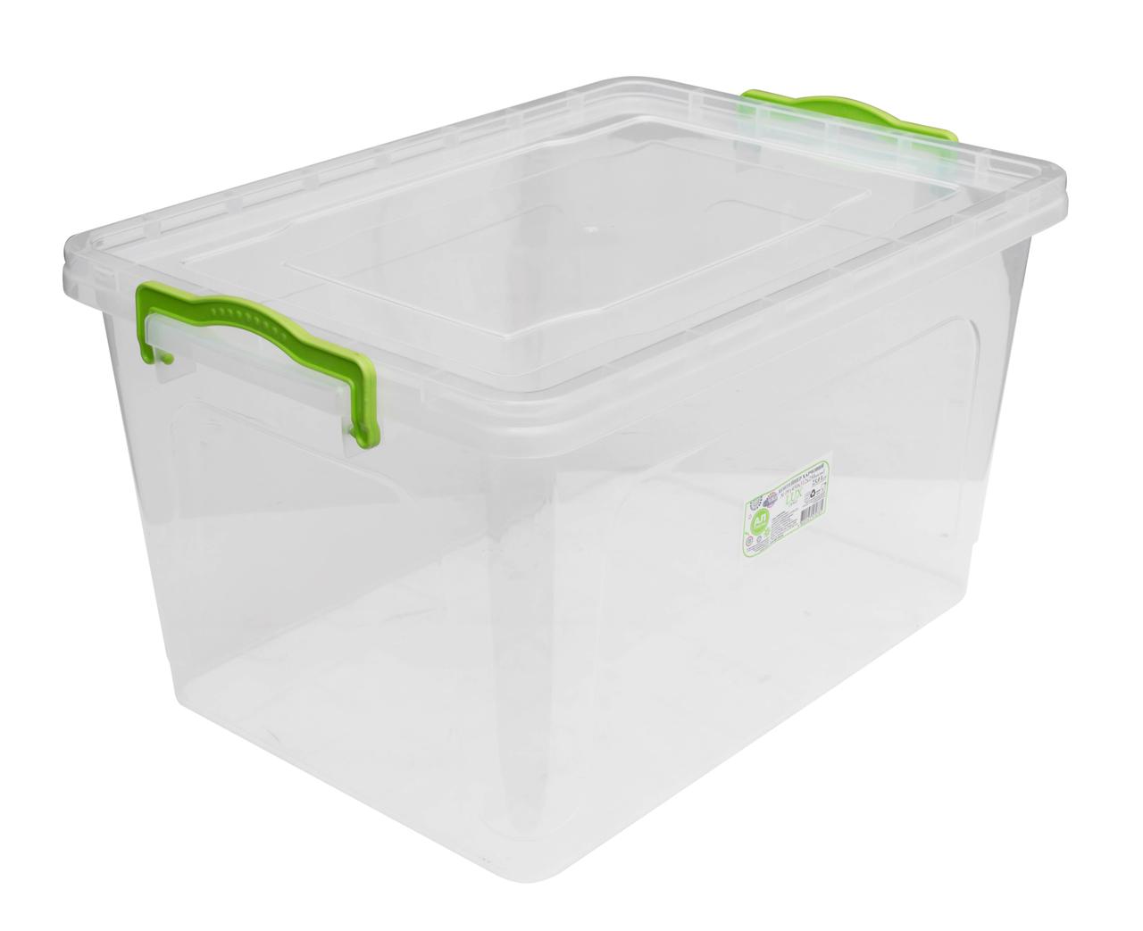 Судочок із засувками 23л Lux №9 (ALLPLAST) 450*312*250 мм, фото 1