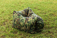 Матрас кресло UTM надувной водонепроницаемый с сумкой-чехлом 100*70 см Camouflage (LZ-11)