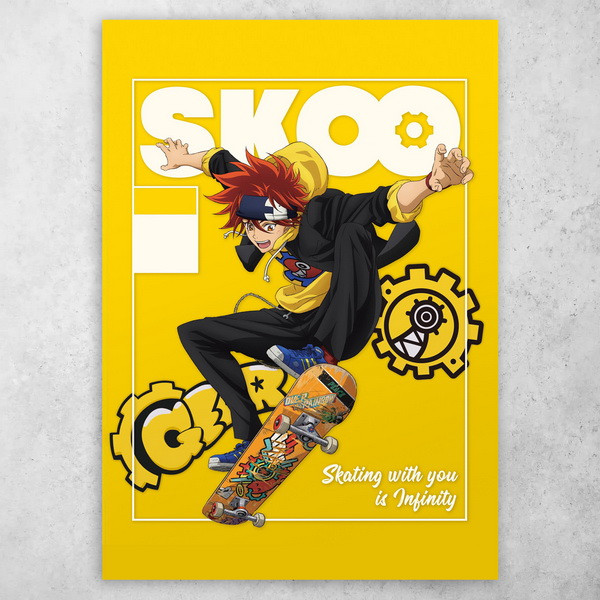 Аніме плакат постер "Скейт: Нескінченність / SK8 the Infinity" №20, фото 1