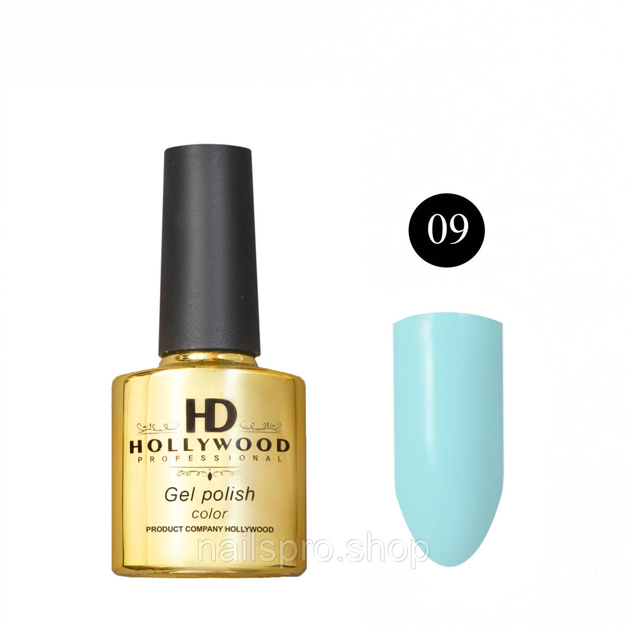 Гель лак HD Hollywod № 09, 8 ml.