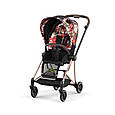 Cybex Mios 4.0 коляска 2 в 1 Spring Blossom Dark шасі Rosegold, фото 7