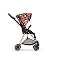 Cybex Mios 4.0 коляска 2 в 1 Spring Blossom Dark шасі Rosegold, фото 8