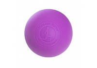 Массажный мячик EasyFit каучук 6,5 см фиолетовый