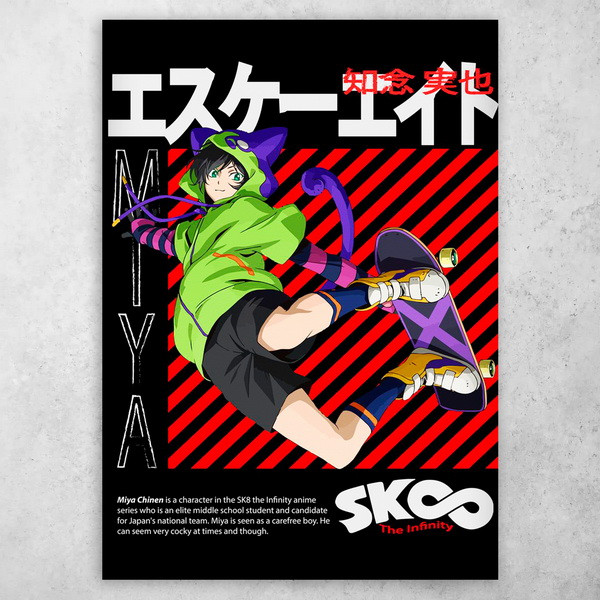 Аніме плакат постер "Скейт: Нескінченність / SK8 the Infinity" №26, фото 1