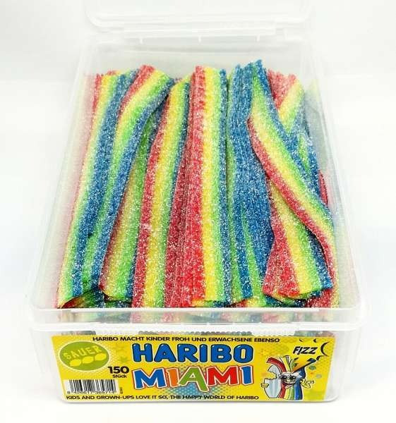 Желейки Haribo Miami sauer Fruchtgummi 150 шт 1125g