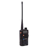 Двухдиапазонная портативная радиостанция Baofeng UV-5R 144-148/420-450Mhz 1800mAh Li-ion Battery (Черная)