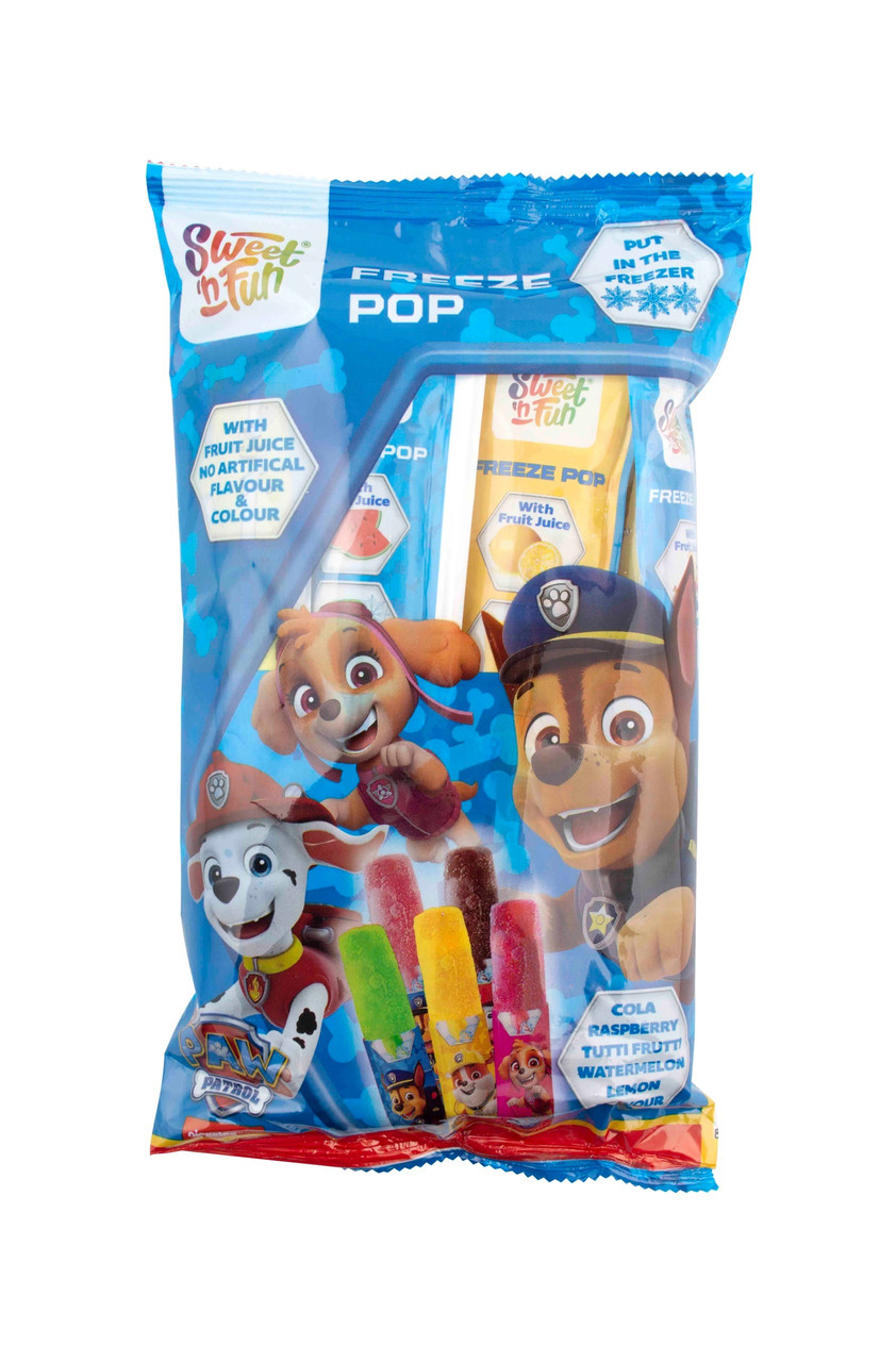 Фруктовий лід Sweet`n`Fun edition Paw Patrol Frezze Pops 500 g