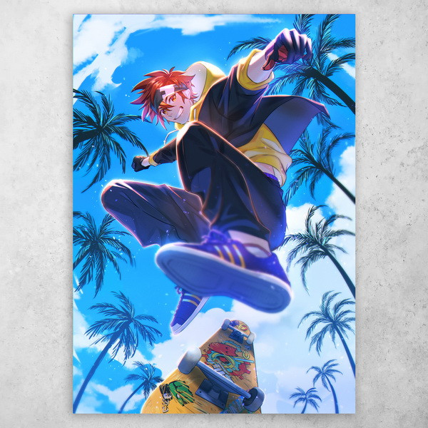 Аніме плакат постер "Скейт: Нескінченність / SK8 the Infinity" №41, фото 1