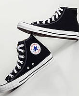 Высокие черные converse all star в наличии 36-44 36