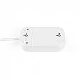 Подовжувач мережевий із заземленням 2 гнізда 3м (3x1.5мм) білий TITANUM STANDARD, фото 2