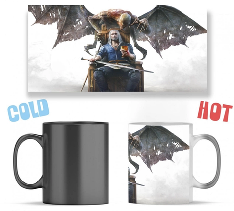 Чашка Хамелеон The Witcher 3: Wild Hunt (Відьмак 3: Дика полювання) ABC, фото 1