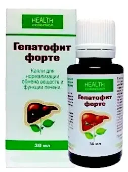 Гепатофіт Форте - краплі для очищення і відновлення печінки