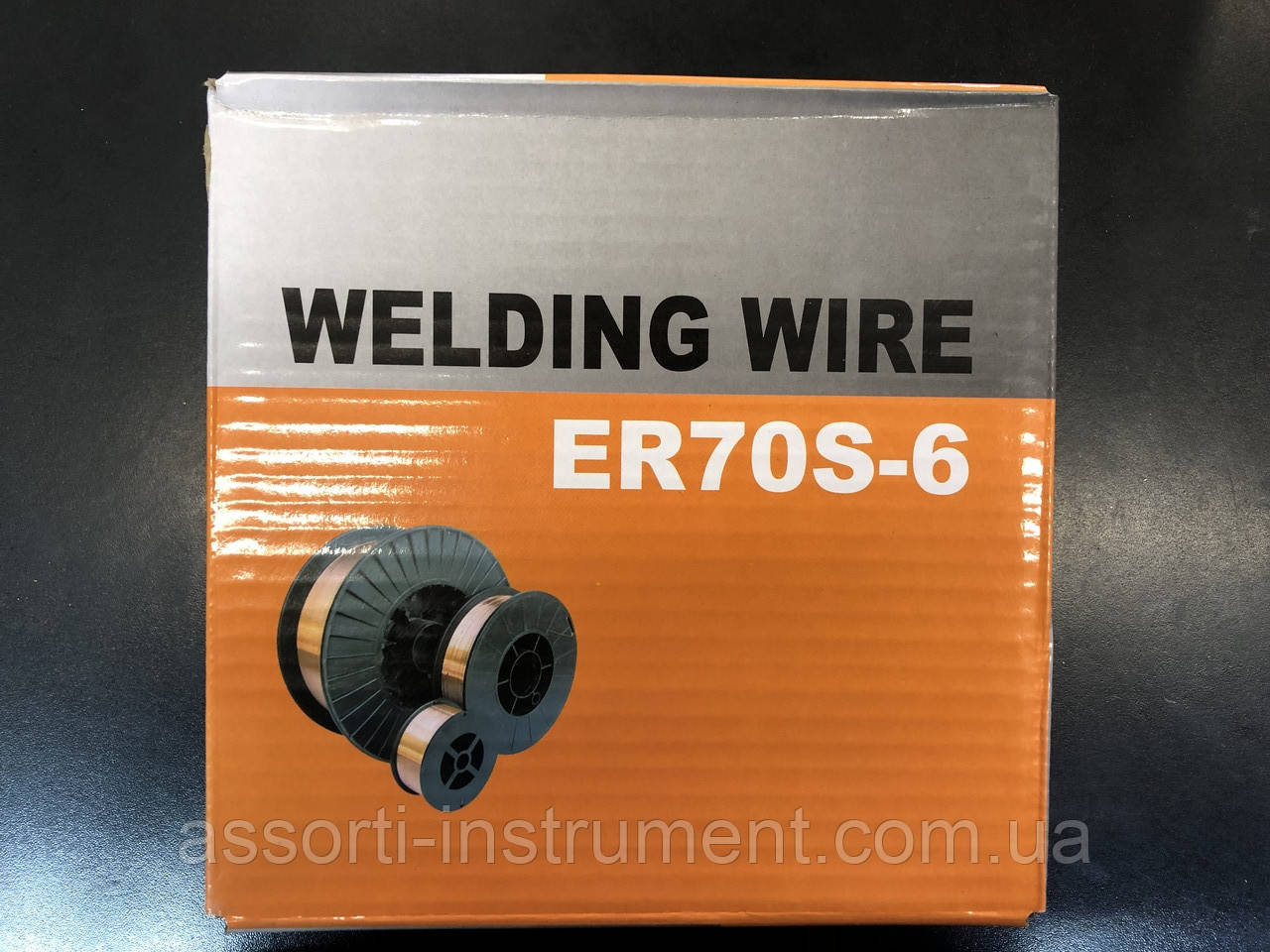 Дріт зварювальний обміднений WELDING WIRE Ф0,8 мм 2,5 кг (виробництва Китай)