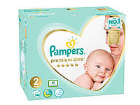 Підгузки Premium Care Розмір 2 (4-8 кг) 148 шт ТМ Pampers